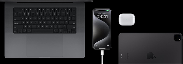 Cổng sạc iPhone 15 Pro